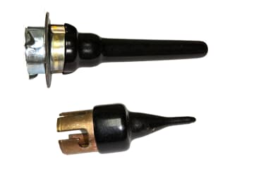 Dip coated socket